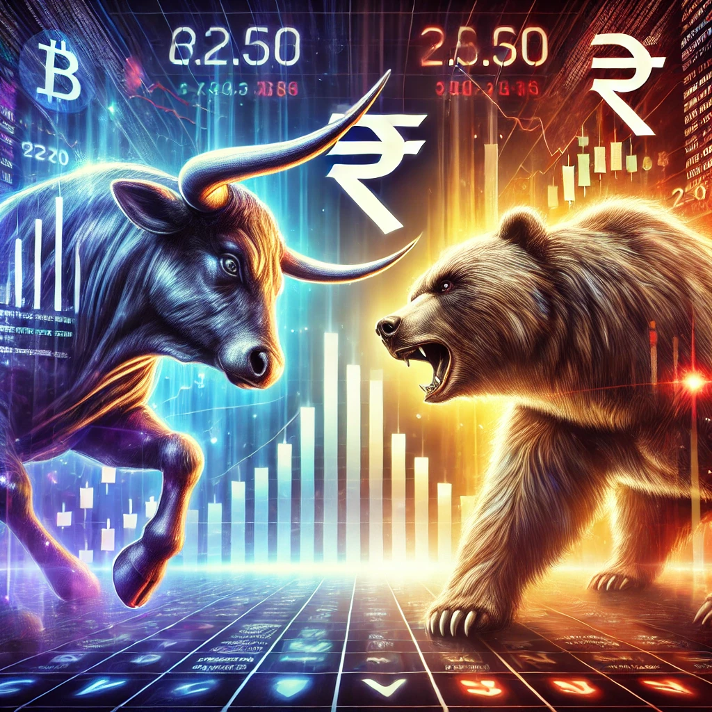 Graph illustrating crypto bull and bear market trends in India